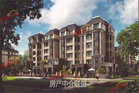 奥韵花园，120平大套三，带车库，精装，基本未住